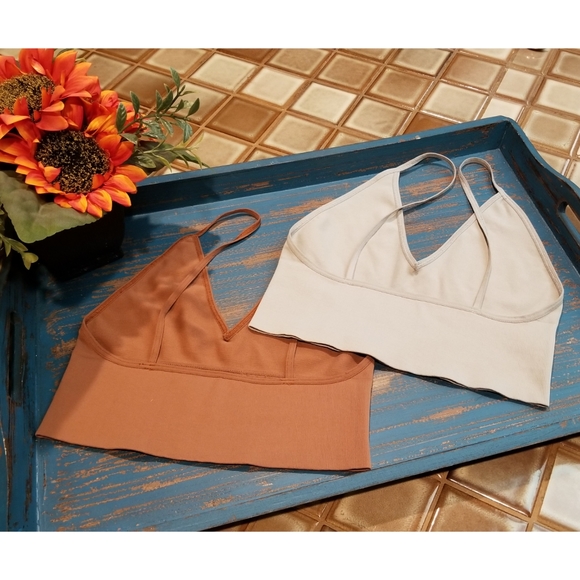 🆕️ NWOT Free People Intimately Ali Low Back Bra - Picture 5 of 8